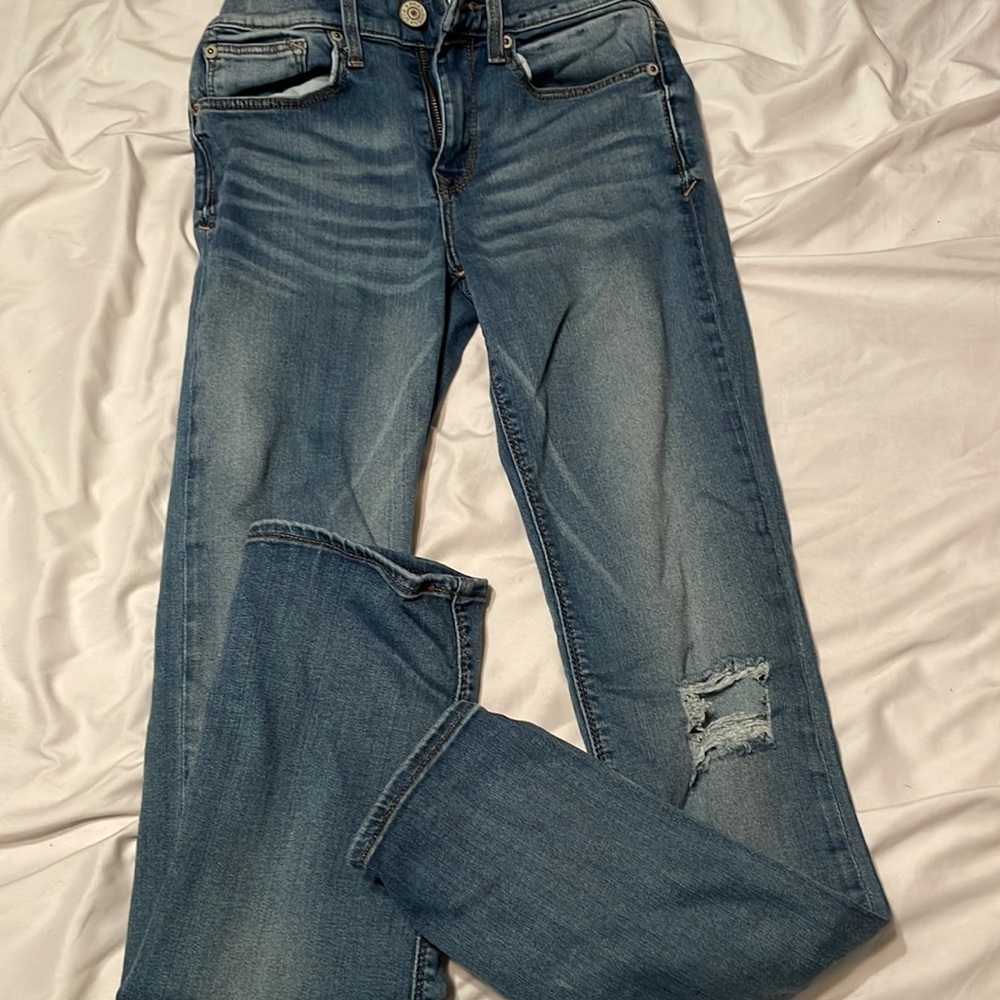 Express jeans- cropped skinny